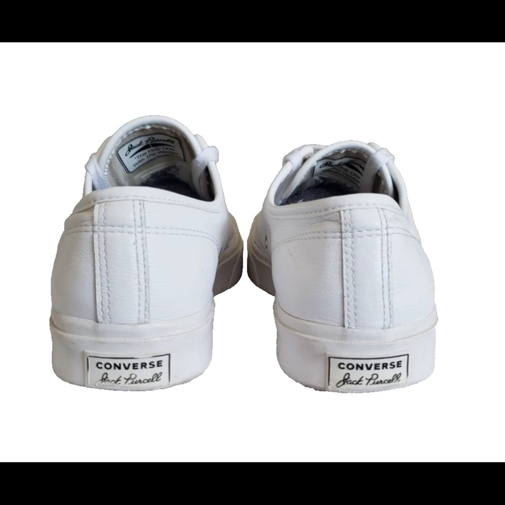 Jack Purcells white leather mens 9.5 - Picture 7 of 11